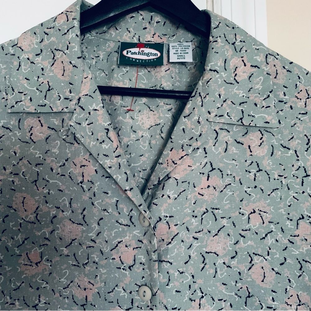 Patchington Connection Vintage Geo Button Down Dr… - image 3